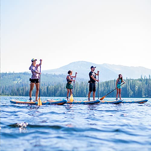 Body Glove Performer 11 ISUP Paddle Board Package Blue/Wood