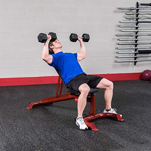 Body-Solid GFID100 Adjustable Weight Bench Gray