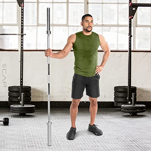 CAP Barbell Everyday Olympic Weight Set 165lbs with Plates and Bar