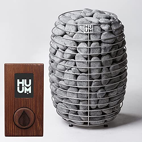 HUUM Hive 12 kW Sauna Heater with WiFi UKU Control Wood Control Panel