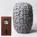 HUUM Hive 12 kW Sauna Heater with WiFi UKU Control Wood Control Panel