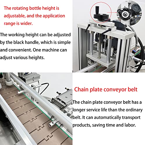 INTSUPERMAI Automatic Desktop Capping Machine Stainless Steel 110V