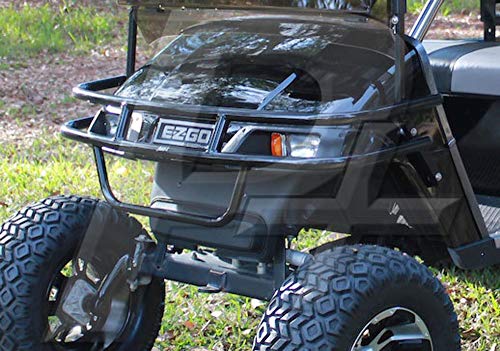 Performance Plus Carts EZGO TXT Golf Cart Brush Guard Black