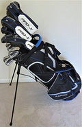 Pro Elite Men's Complete Golf Club Set Stiff Flex Black