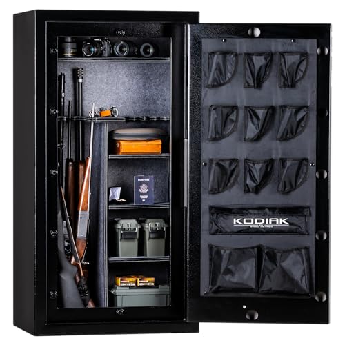 Kodiak KBX5629 Gun Safe for Rifles & Pistols Black