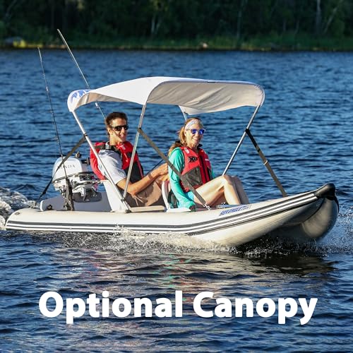 Sea Eagle 437ps PaddleSki Inflatable Catamaran Boat White/Blue