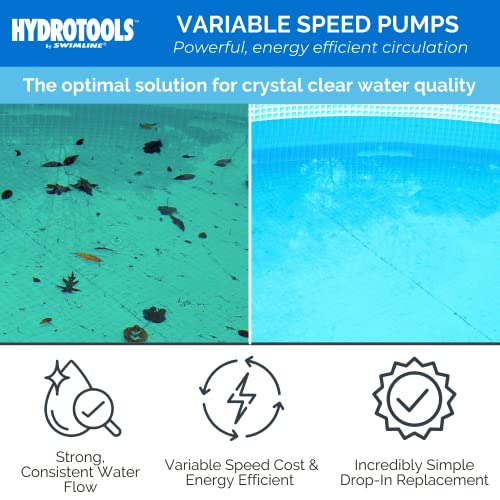 Swimline Hydrotools Variable Speed Pool Pump Beige