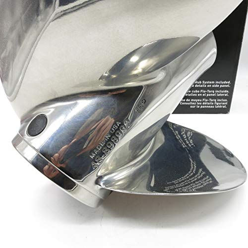 MERCURY Marine Enertia 14-3/4 x 16 Pitch 3-Blade Stainless Steel Propeller