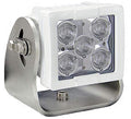 MarinersWarehouse VisionX Imtra Offshore 5-LED Marine Deck Light 11-65VDC 35W White Finish IP68/69K