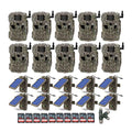Stealth Cam Fusion X 26 MP Wireless Hunting Trail Camera Bundle with 32GB SD Card and Solar Panel