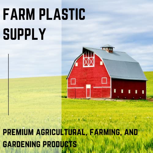 Farm Plastic Supply Clear IRAC Greenhouse Plastic Sheeting 6 Mil 40' x 80'