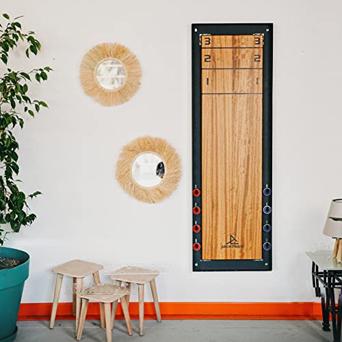 Archtwain Shuffle Board Wall Deco White