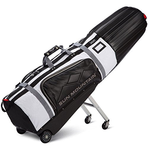 Sun Mountain 2018 ClubGlider Tour Series Golf Travel Cover Bag Black-White