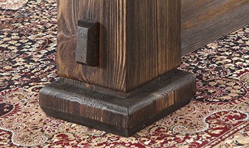 Playcraft Rio Grande 8’ Slate Pool Table Weathered Bark Brown Black