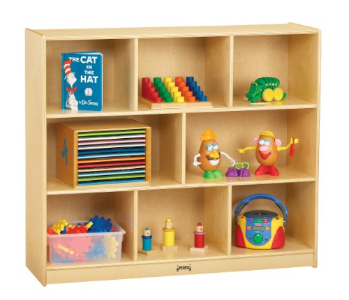 Jonti-Craft Mega Mobile Single Storage Unit Shelf Yellow