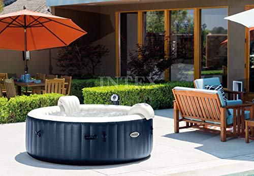 Intex PureSpa Inflatable Portable Hot Tub Blue