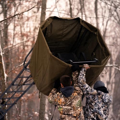 Rivers Edge Ardisam Lockdown 21' 360° 1-Man Ladder Stand Black