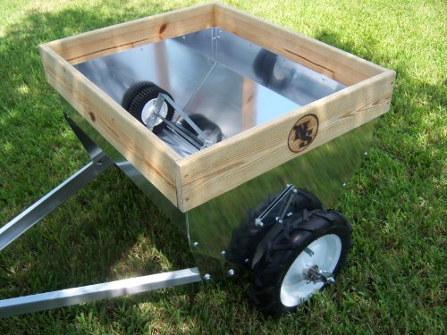 Newer Spreader Model 200 Silver Aluminum