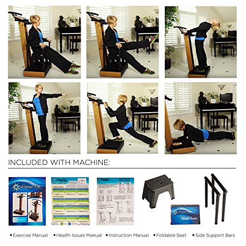 LifetimeVibe Whole Body Vibration Plate Cherrywood