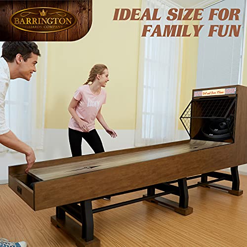 Barrington Billiards Roll and Score Game Set 10' - Vintage Speedball Bowling Machine Tan/Black