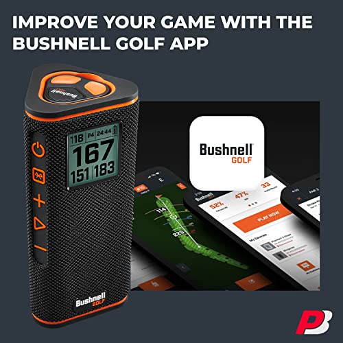 PlayBetter Bushnell Wingman View Golf Speaker Red