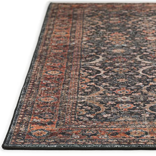 Dalyn Rugs Jericho JC1 Area Rug 10' x 14' Charcoal