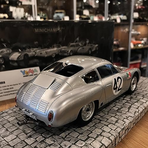 YOMA Minichamps 1:18 356 B 1600 GS Carrera GTL Abarth Herrmann/Linge #42 Targa Florio 1962