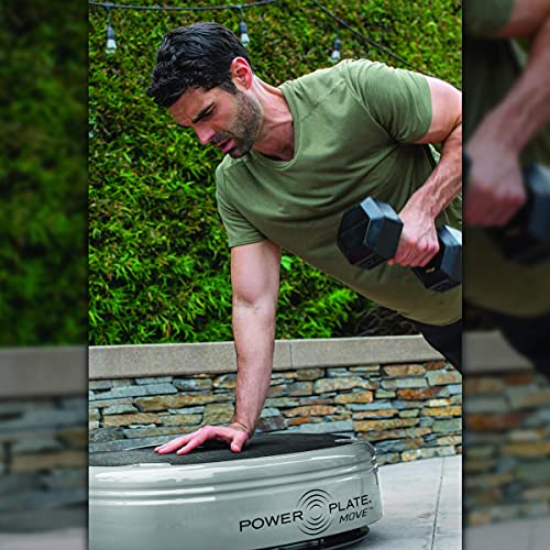 Power Plate Move Vibrating Exercise Platform Red