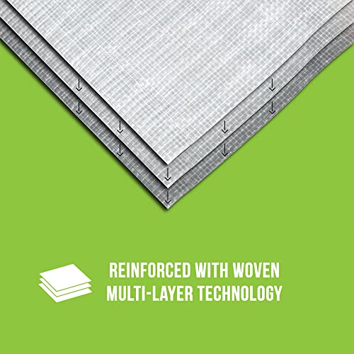Grow1 Clear Woven Greenhouse Plastic Film UV Cover 9 Mil Thick 50' x 150'