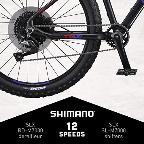 Mongoose Tyax Comp Mountain Bike Tectonic T2 Aluminum Frame Black
