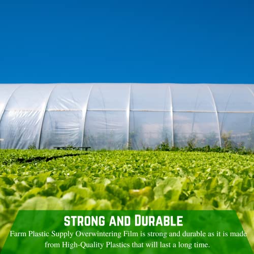 Farm Plastic Supply 2.4 Mil White Plastic Sheeting 42' x 150'