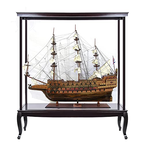 Old Modern Handicrafts HMS Sovereign of The Seas XL Model with Display Case Multicolor