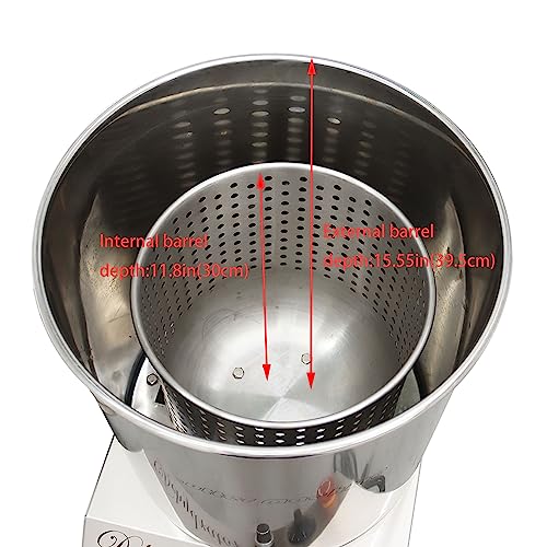 LGXEnzhuo Commercial Stainless Steel Dehydrator 110V 750W