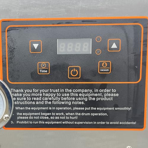 LGXEnzhuo 110V 42L Electric Vacuum Pump Meat Curing Machine Silver