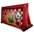 SAYOK Portable Inflatable Football Dart Soccer Goal Target Red