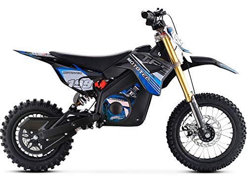MotoTec 36v Pro Electric Dirt Bike 1000w Lithium Blue