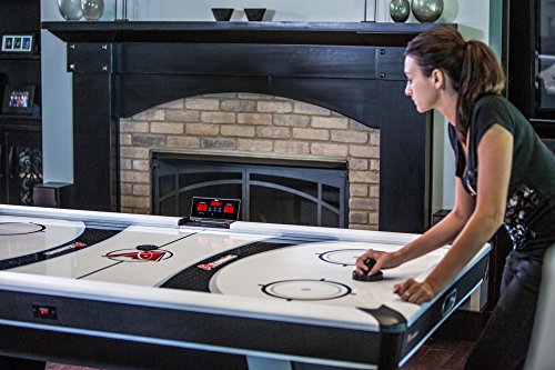 Atomic Blazer 7’ Air Hockey Table White & Black