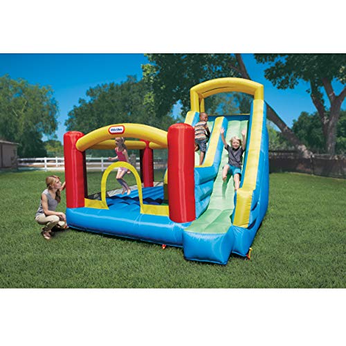 Little Tikes Giant Inflatable Slide Bouncer Multicolor