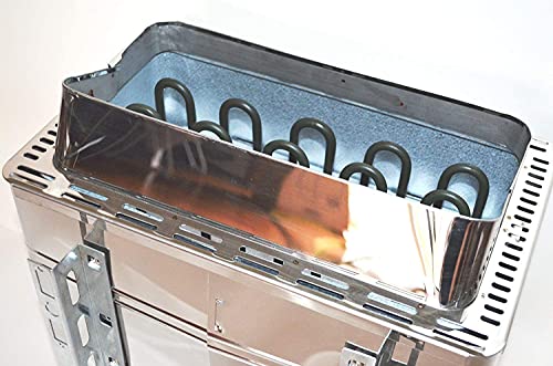 TURKU Stainless Steel 4.5KW Sauna Stove with External Digital Controller
