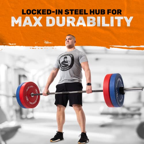 Bells of Steel Colored Bumper Plates - Olympic Weight Set