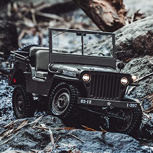 WOWRC RocHobby 1/6 1941 MB Scaler RC Car 4x4 Green