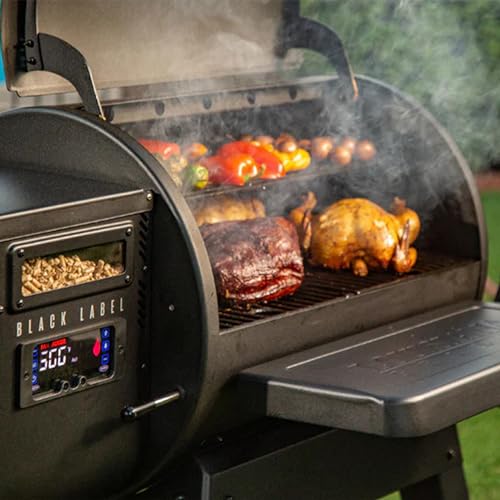 Louisiana Grills 1000 Black Label Series Portable Outdoor Bluetooth Pellet Grill Black