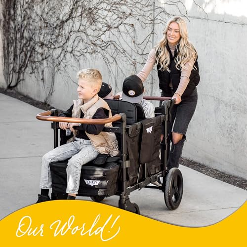 Keenz VYOO Stroller Wagon with Canopy Black