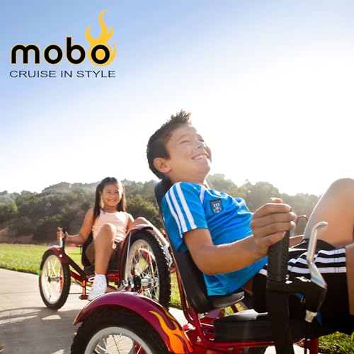 MOBO Triton Recumbent Trike Red