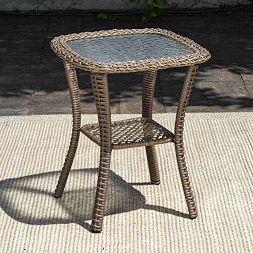 Tortuga Outdoor Rio Vista 7pc Patio Conversation Set Sandstone