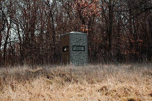 MUDDY Gunner Box Blind Steel Wall Cracked MUD CAMO Multi