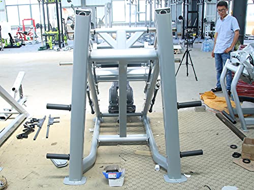 French Fitness 45 Degree Linear Leg Press Silver