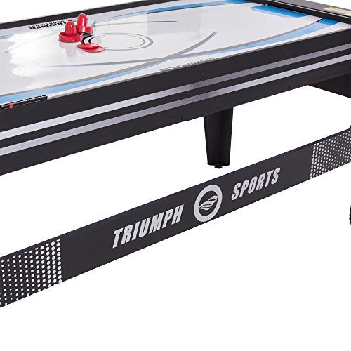 Triumph Sports 72" 4 in 1 Multi-Game Swivel Table Black