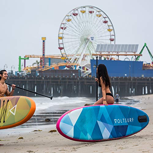 VoltSurf 11' All-Around iSUP Inflatable Paddle Board Kit Pink