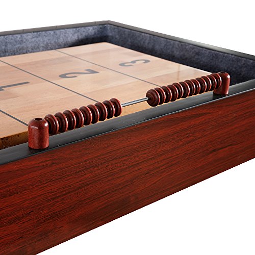 Hathaway Challenger Shuffleboard Table Dark Cherry Finish
